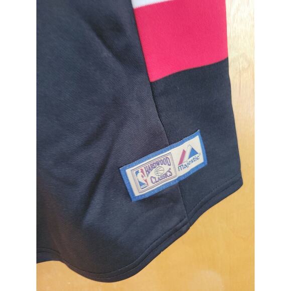 Portland Trailblazers Womens XL Warm Up Button Shirt Hardwood Classics Magnetic - Picture 3 of 10